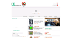 Desktop Screenshot of dossena.it